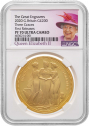 Three Graces gold proof coin